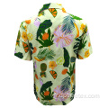 Shirts Aloha à plage d'été personnalisés Rayon